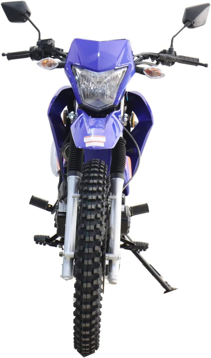 X-PRO Hawk 250 Dirt Bike Motorcycle Enduro Bike, water resistant (Black)